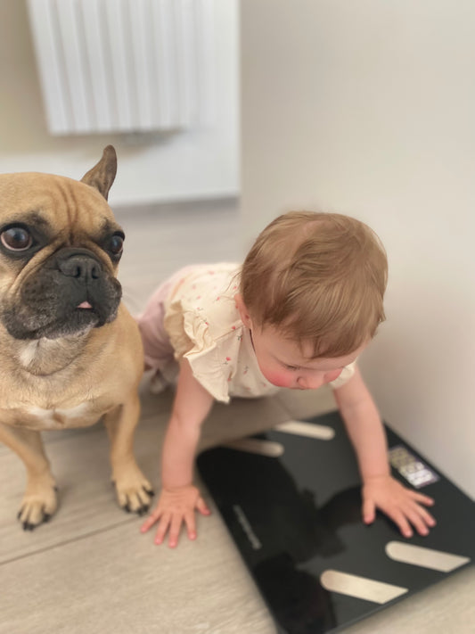 Vereenvoudig het wegen van je baby met de handige babymodus van Fittershape