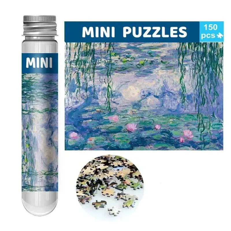 Mini Puzzel – Kunstafbeelding – 150 Stukjes – Voor Puzzel Enthousiastelingen