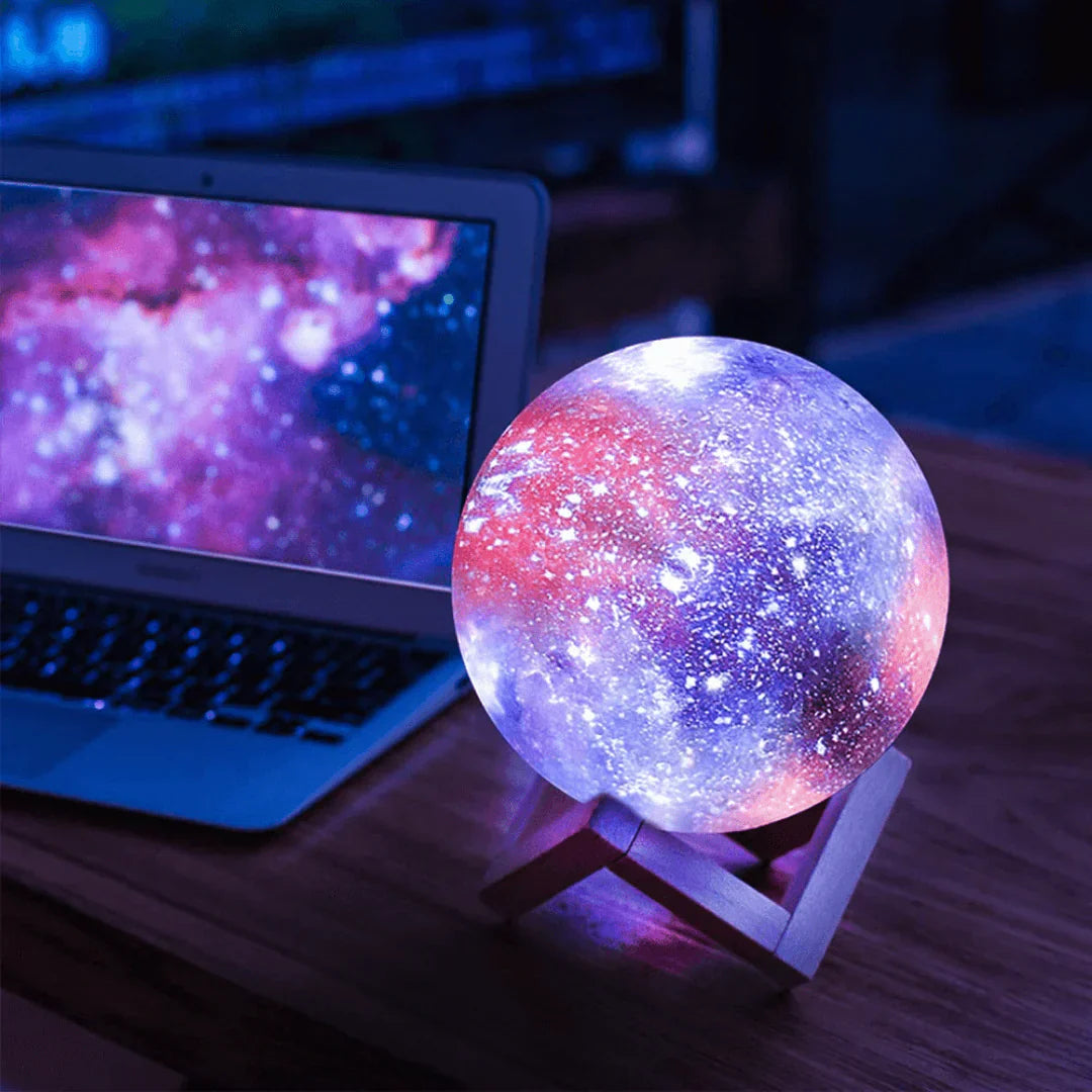 Planeten Lamp – 3D Effect – Voor Sfeer & Decoratie