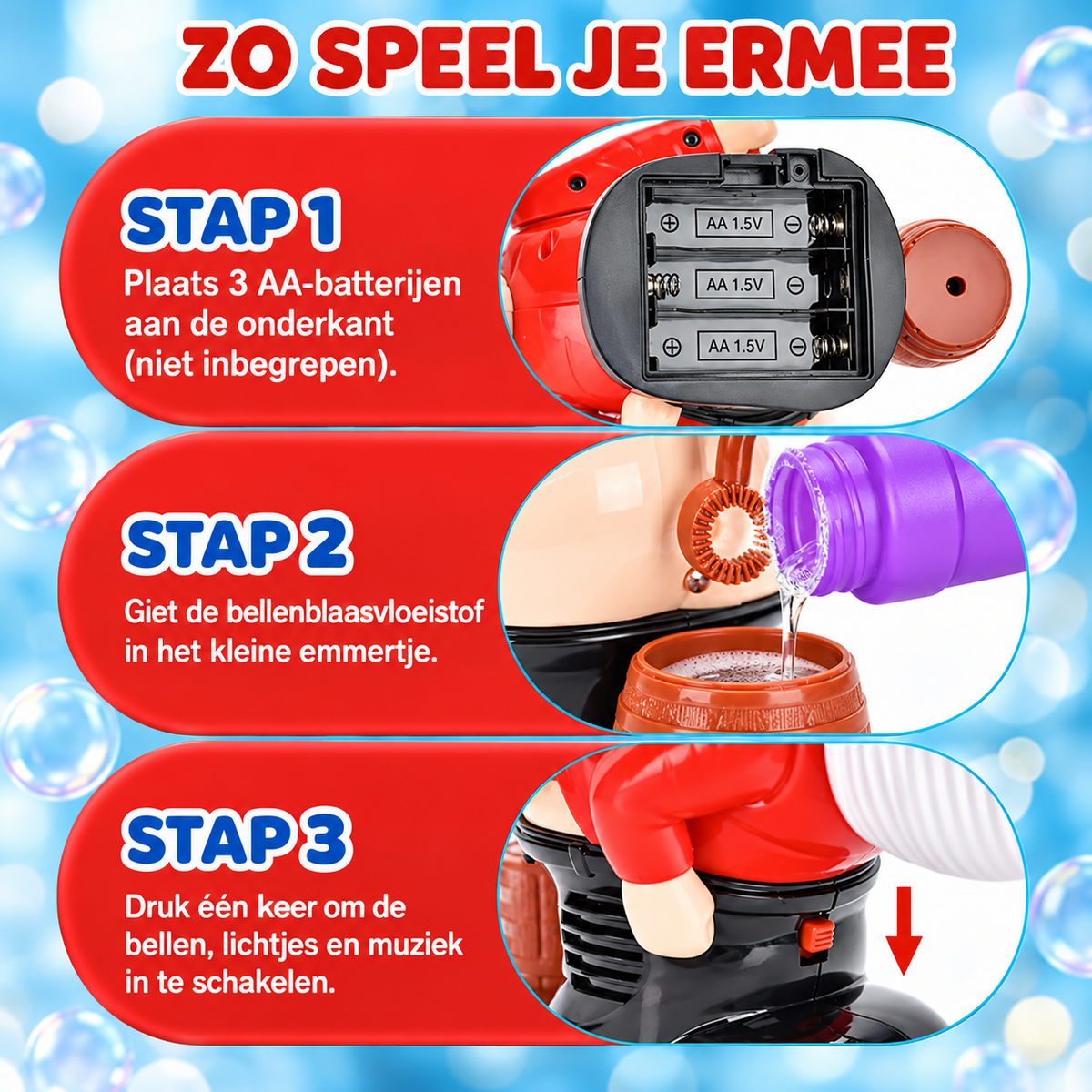 Fittershape Kerstman op Fiets Figuur – met cadeautjes