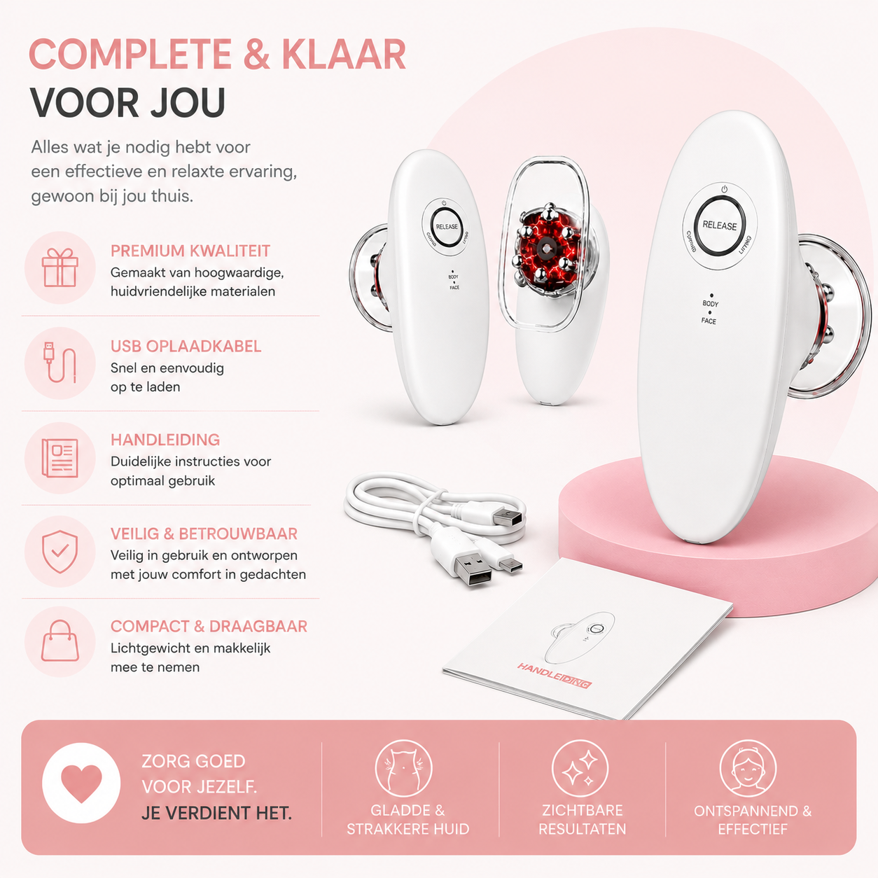Fittershape 3-in-1 Body Sculptor – draagbaar