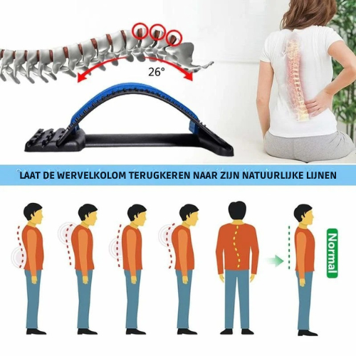 Rugsteun – Verstelbaar – Voor Spierontspanning – Voor Thuisgebruik