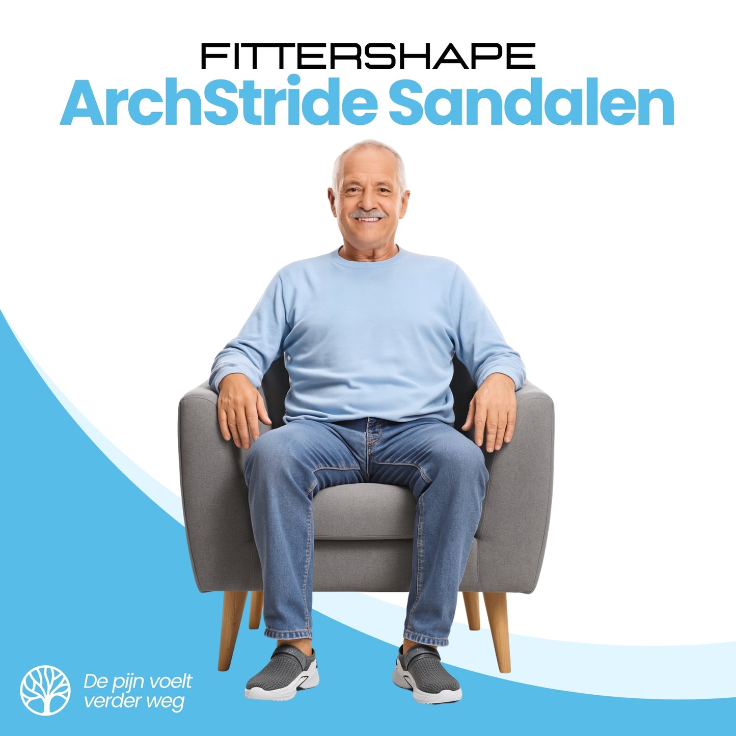 ArchStride Sandalen | Orthopedisch Comfort – Voor Gevoelige Voeten