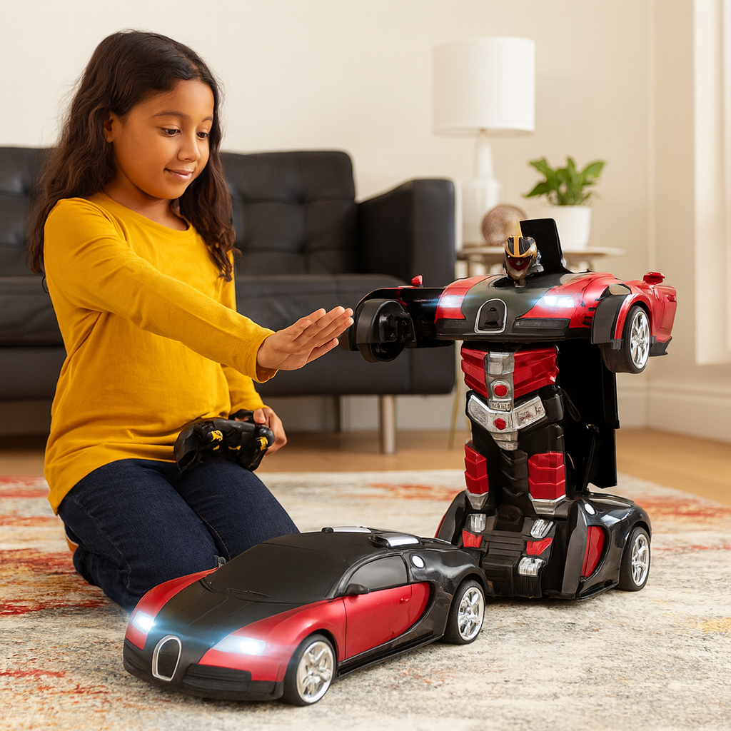 Transformeerbare RC Auto – Robot en Auto in 1 – Met Afstandsbediening – Voor Kinderen