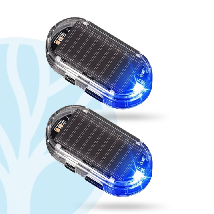 Fittershape Solar LED Nepautoalarm – met bewegingssensor
