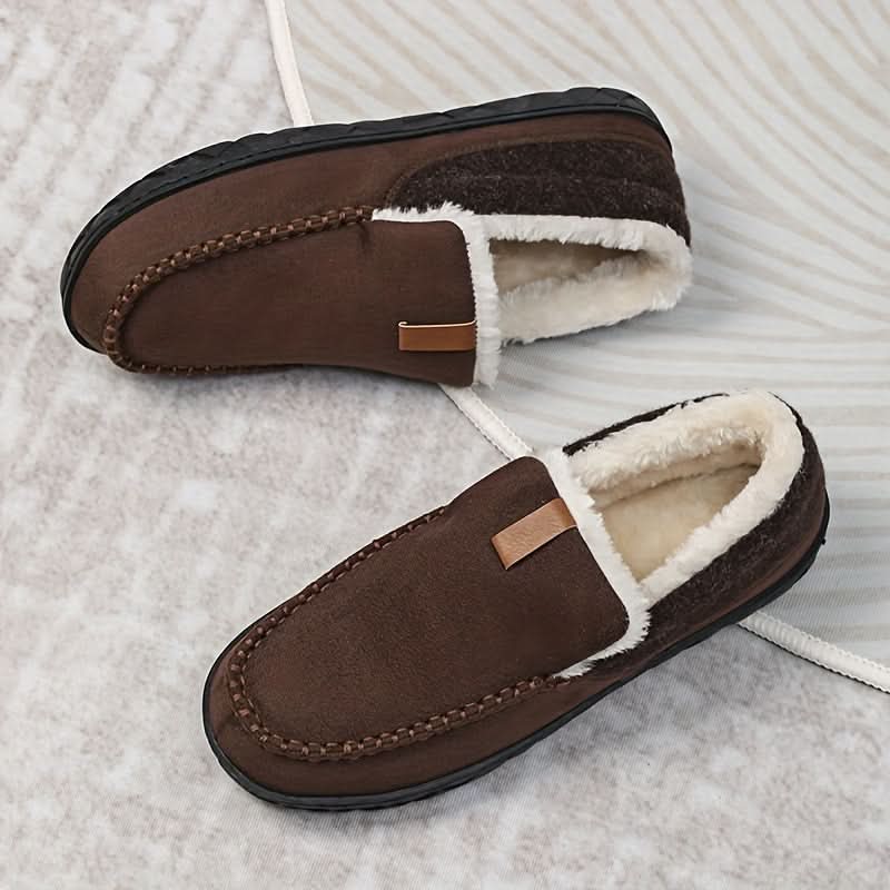 Heren Pantoffels – Gevoerd – Comfortabel – Voor Binnen – Warm en Zacht