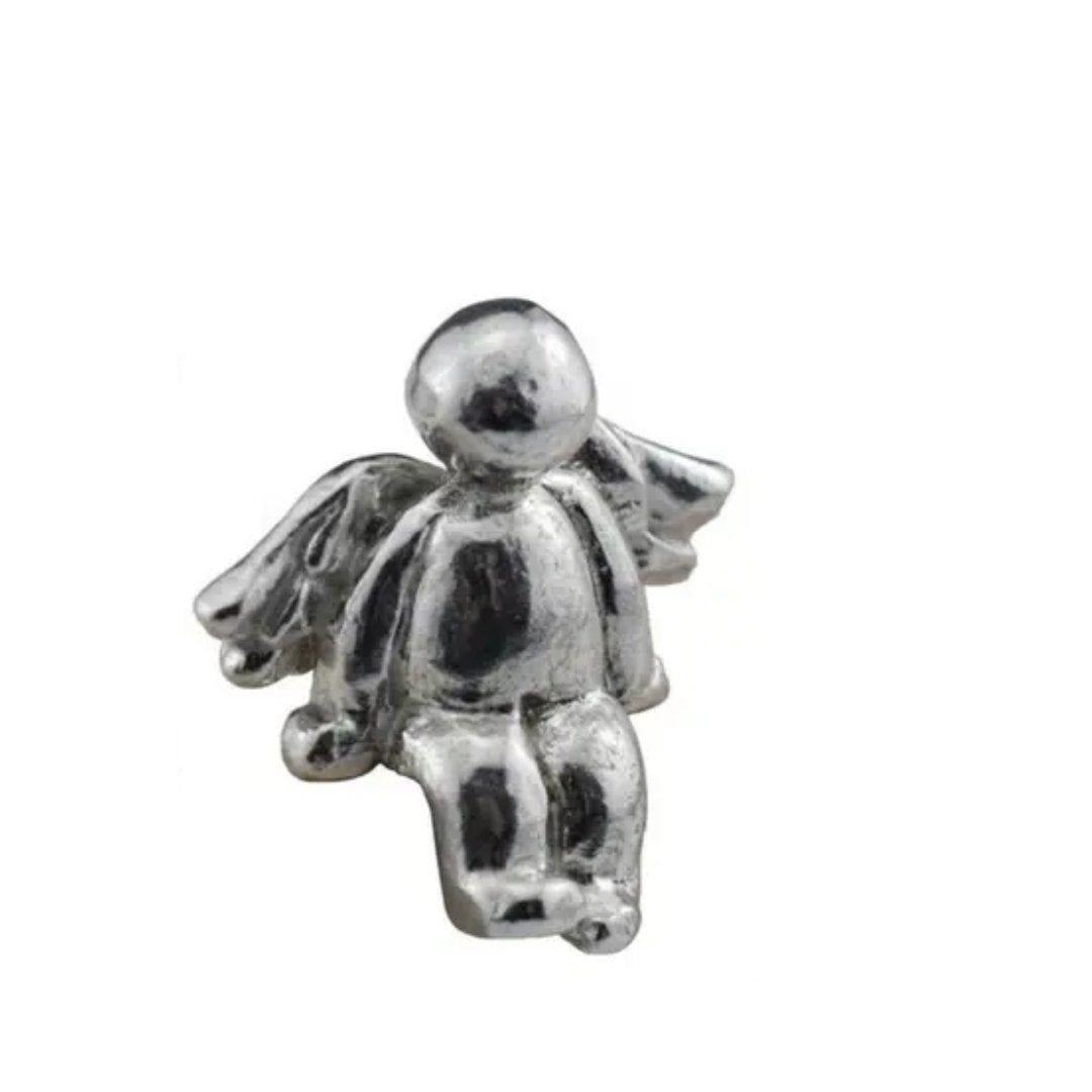 Familiebeeld – Herinneringskunstwerk – Metaal en hout – Voor interieurdecoratie