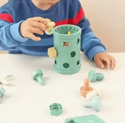 Houten Vormensorteer- en Bouwspeelgoed – Voor Kinderen – Met Gereedschap en Onderdelen