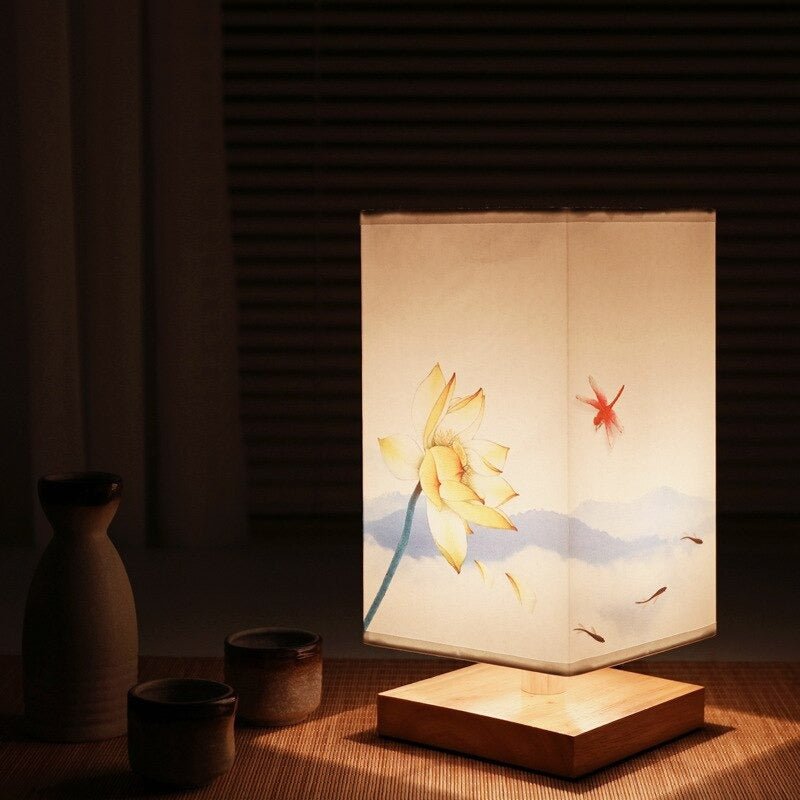 Japanse Lantaarn – Handgeschilderd Ontwerp – Voor Sfeerverlichting