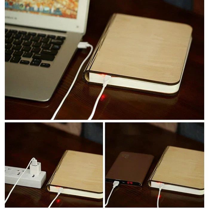 BookGlow LED Boeklamp - Stijlvolle Verlichting voor Creatief Lezen
