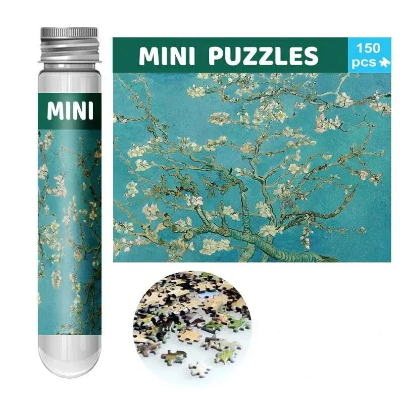 Mini Puzzel – Kunstafbeelding – 150 Stukjes – Voor Puzzel Enthousiastelingen