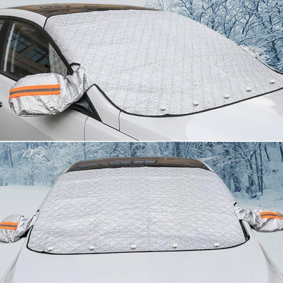 Auto Ruitbeschermer – Bescherming tegen Sneeuw en IJs – Eenvoudig te Bevestigen