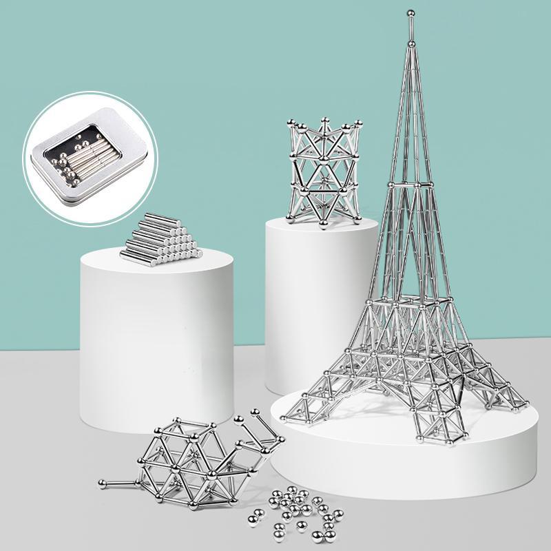 Magnetische Bouwset – Constructieballen – Creatief spel – Voor kinderen en volwassenen