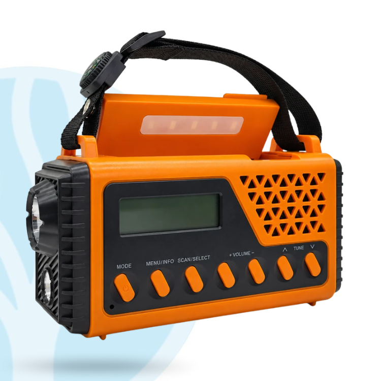 Fittershape Noodradio – slinger, zonne-energie & powerbank