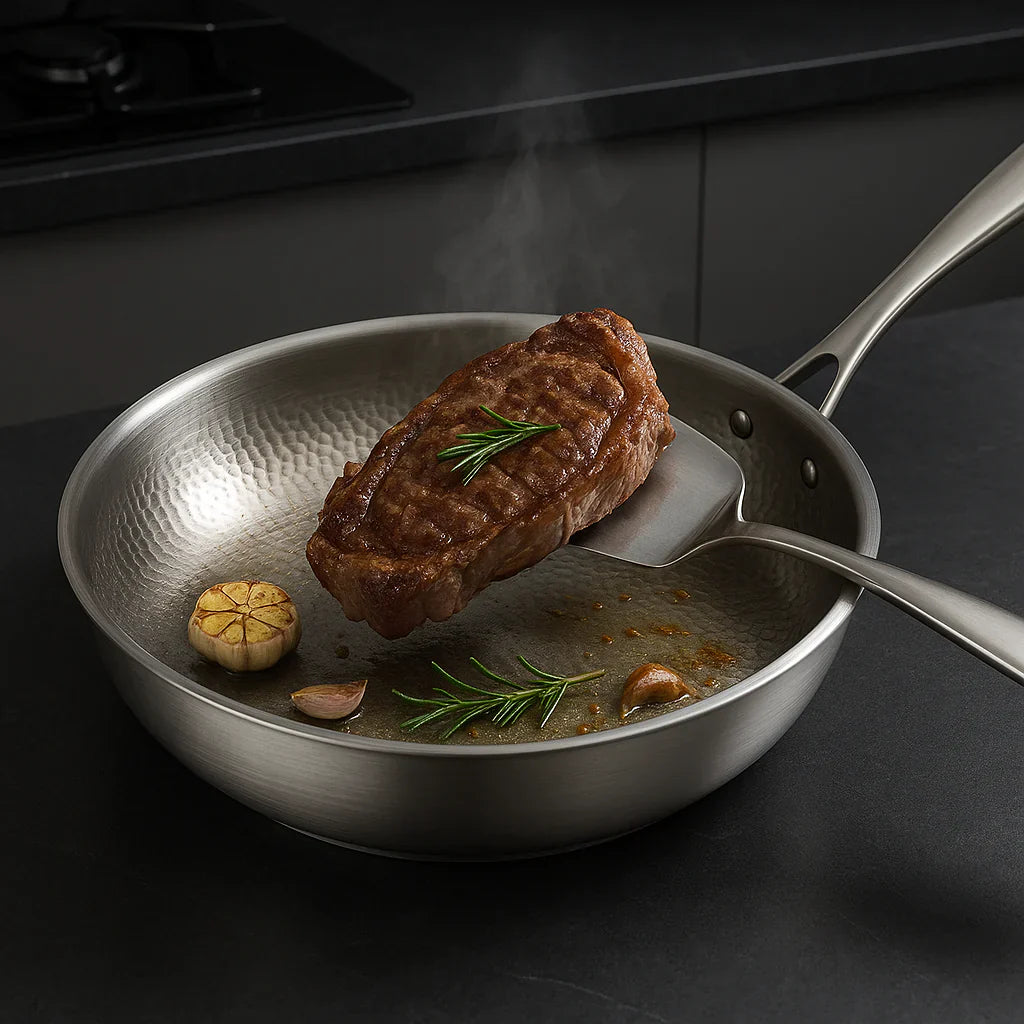 Stalen bakpan – Non-stick Coating – Geschikt voor Elke Kookplaat – Voor Keuken