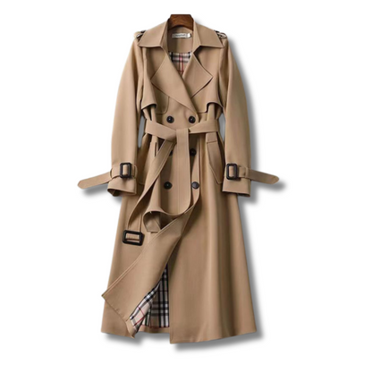 Trenchcoat – Met Riem – Klassiek Ontwerp – Voor Dames