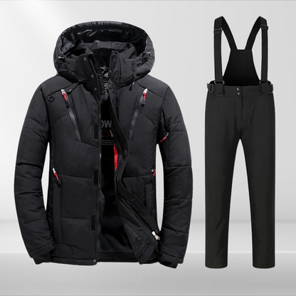 Donsjack – Verstelbare capuchon – Gewatteerd – Voor koud weer