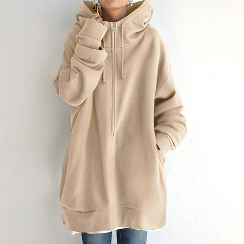 Hoodie Dames – Oversized – Zachte stof – Voor casual outfits