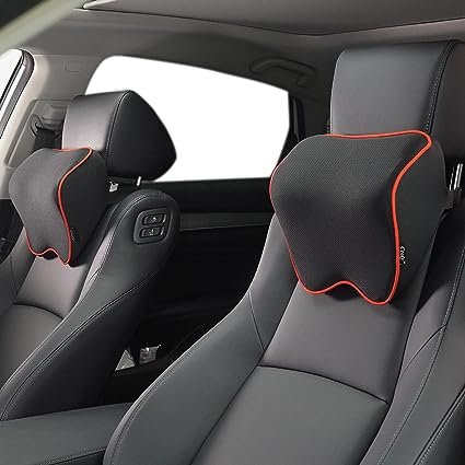ComfortDrive 2-Pack - Luxe Auto Neksteunen voor Maximale Ondersteuning