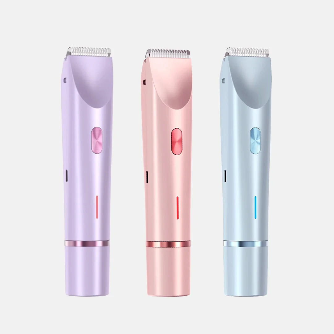 2-in-1 Pijnloze Bikini Haren Trimmer