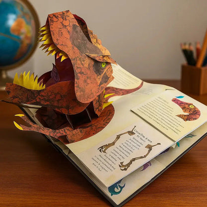 Pop-up boek – dinosaurussen – 3D illustraties – voor kinderen