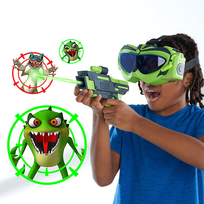 VR Laser Schietspel – Voor Kinderen – Met Virtual Reality Bril en Pistool