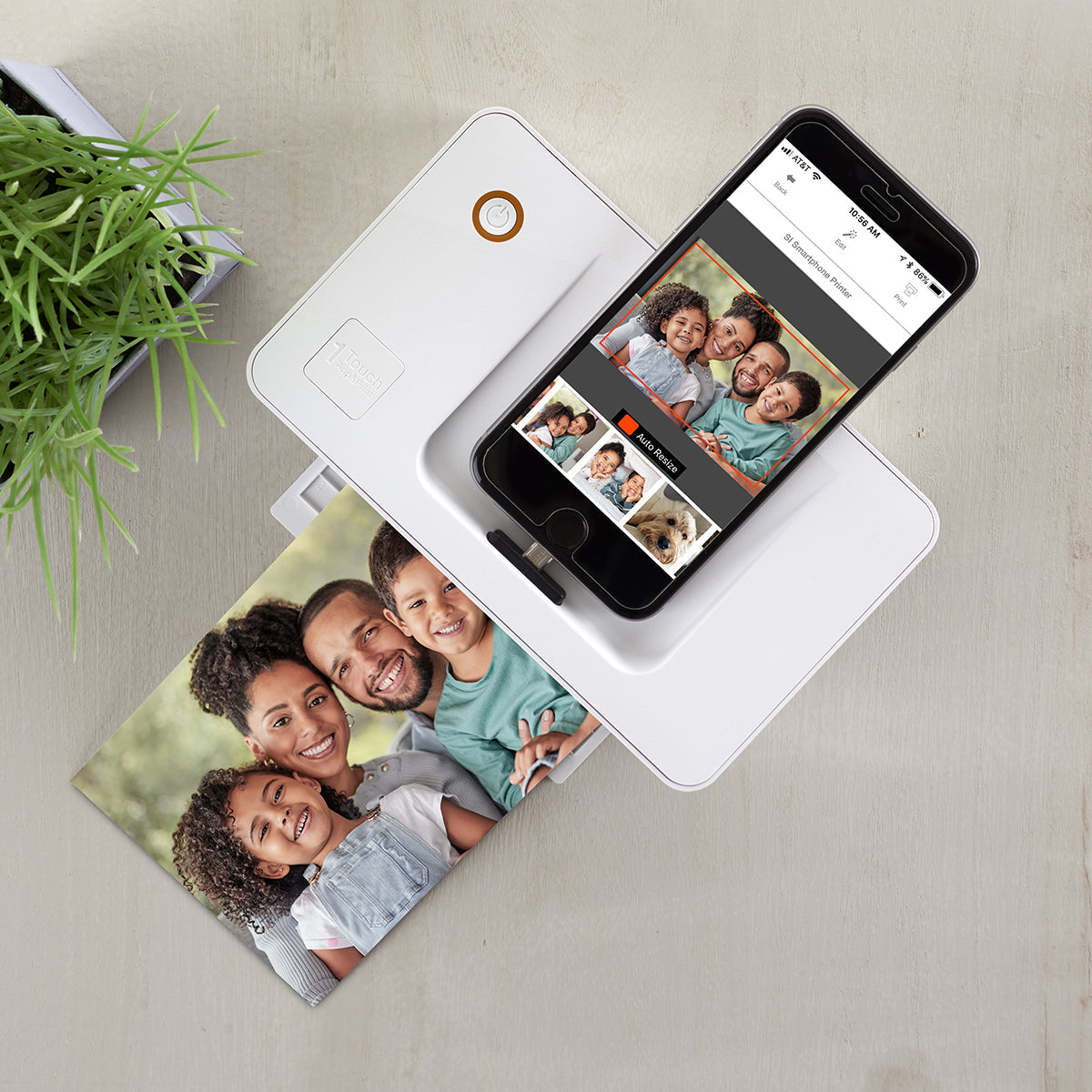 Draagbare Fotoprinter – Voor Mobiele Apparaten – Compact en Handig