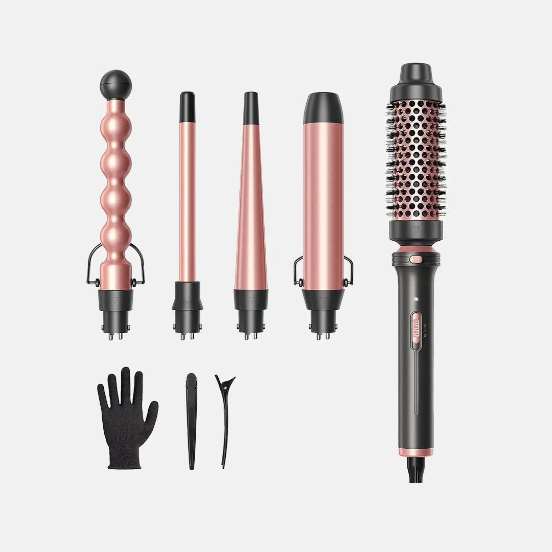 MultiCurl 5-in-1 Krultang Set - Professionele Styling