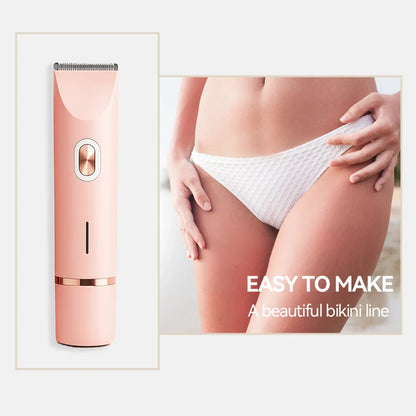 2-in-1 Pijnloze Bikini Haren Trimmer