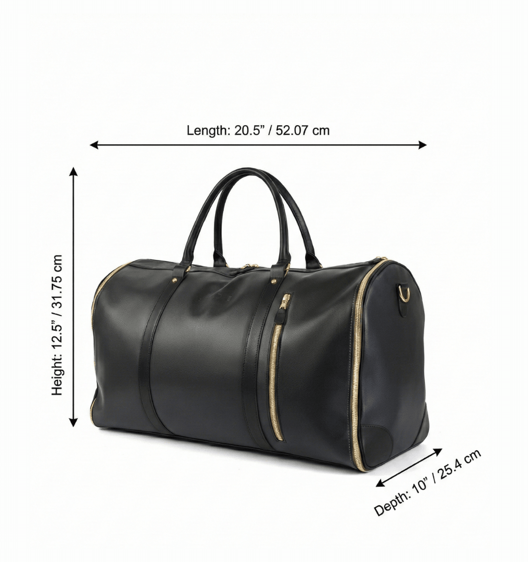 Fittershape Luxe Mega Bag – handbagage met rolwielen & vouwvrij