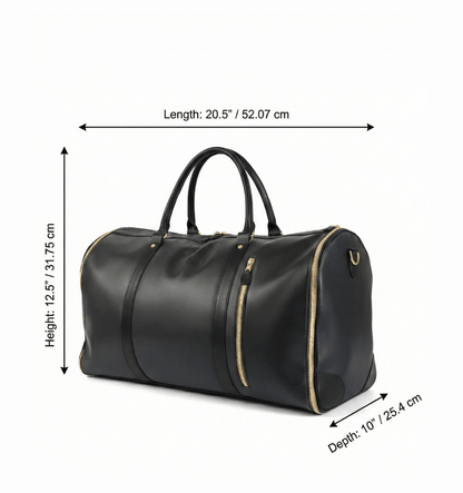 Fittershape Luxe Mega Bag – handbagage met rolwielen & vouwvrij
