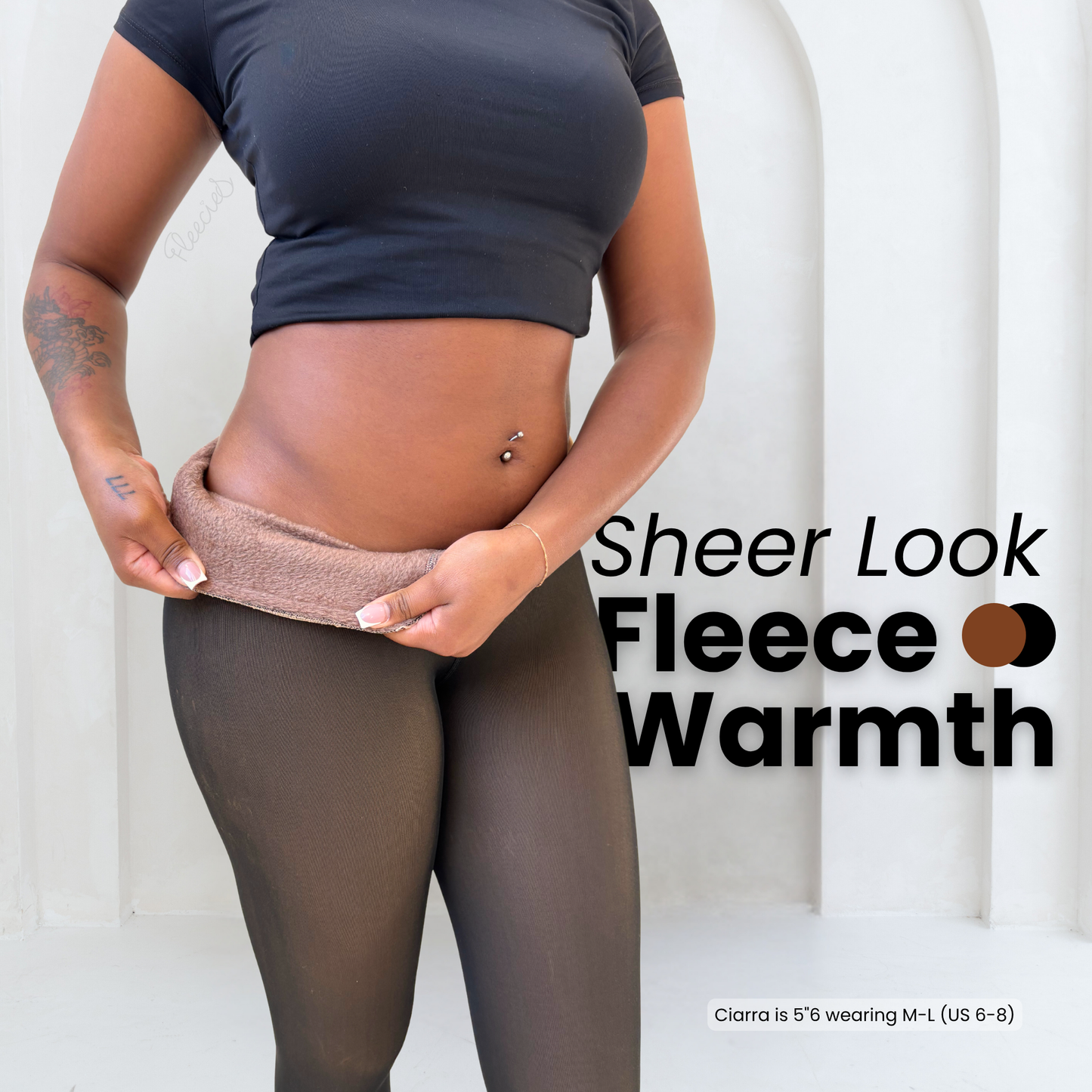 Fleece Legging - Warme winterpanty