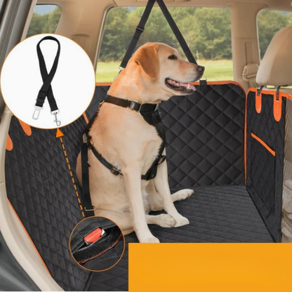 Honden Autodeken Achterbank – Waterdicht Materiaal – Gordelbevestiging