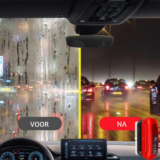 Anti-Aanslag Schoonmaak Spons – Voor Ruiten en Spiegel – Eén Veeg Voor Duidelijk Zicht