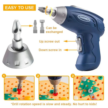 Bouwspeelgoed Set – Gereedschap met Draad – Creatief Spel – Voor Kinderen
