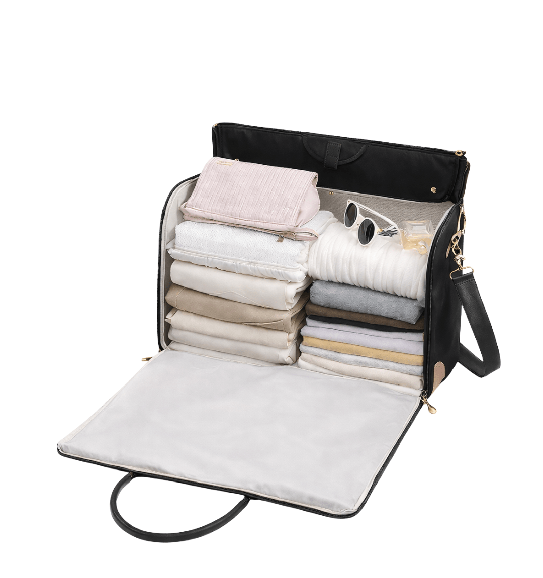 Fittershape Luxe Mega Bag – handbagage met rolwielen & vouwvrij