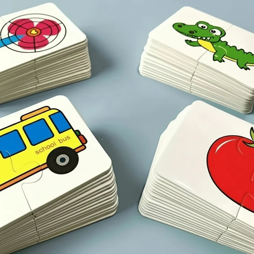 Houten Dierenpuzzel – Kleurherkenning – Educatief Speelgoed – Voor Peuters