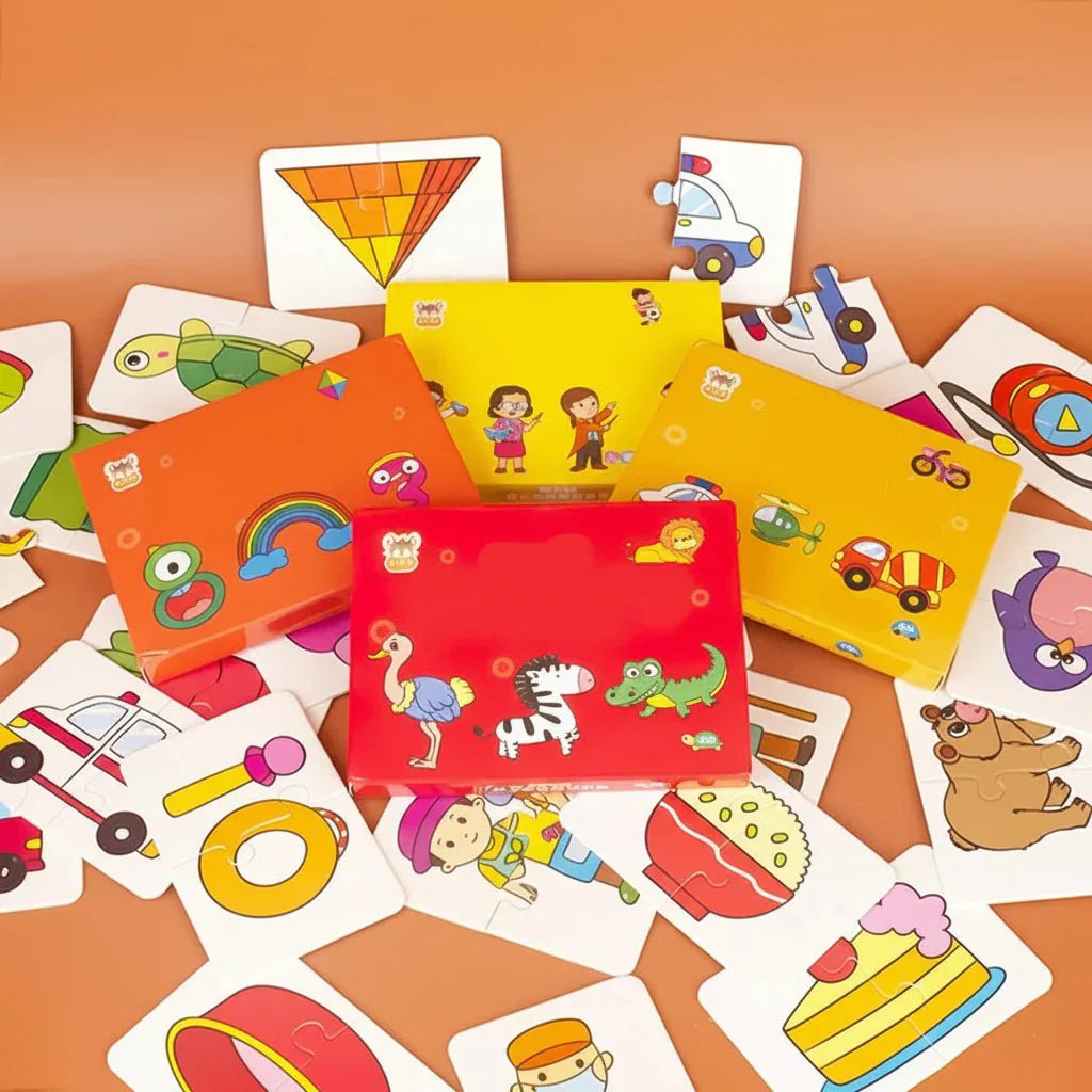 Houten Dierenpuzzel – Kleurherkenning – Educatief Speelgoed – Voor Peuters