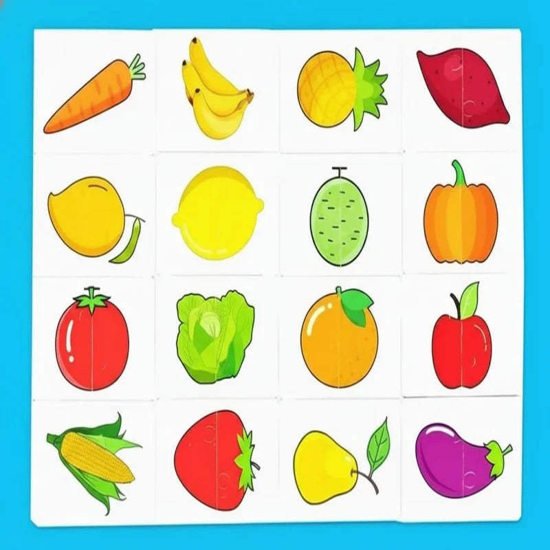 Houten Dierenpuzzel – Kleurherkenning – Educatief Speelgoed – Voor Peuters