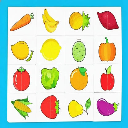 Houten Dierenpuzzel – Kleurherkenning – Educatief Speelgoed – Voor Peuters