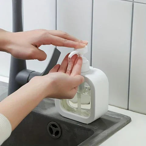 Zeepdispenser – Plastic – Handpomp – Voor badkamer en keuken