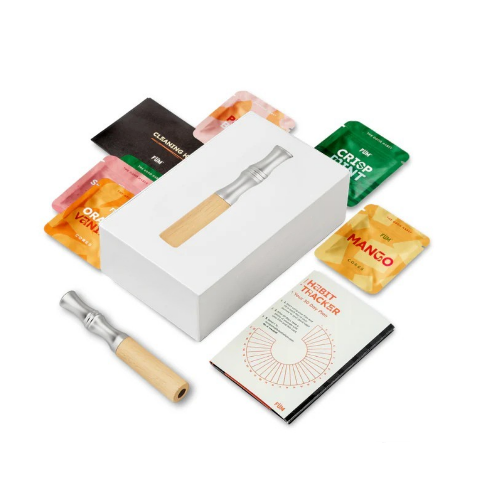 QuitAir stoppen met roken set | Natuurlijk alternatief voor roken en vapen