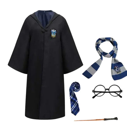 Harry Potter Gryffindor Kostuum – Tovenaarspak – Met Sjaal – Voor Kinderen