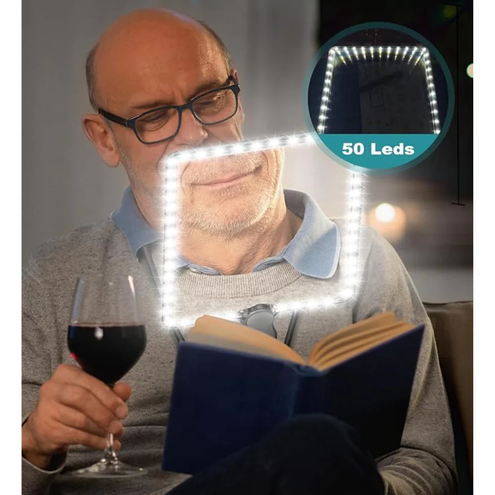 LED Leslamp met Vergrootglas – Standlupe – Verstelbare Verlichting voor Lezen