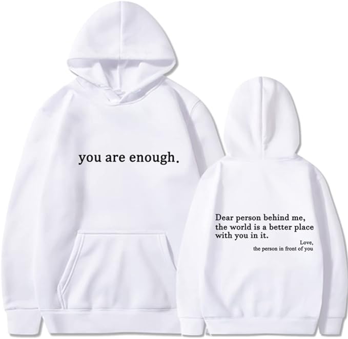 Hoodie Dames – Motivational Tekst – Zachte stof – Voor casual outfits