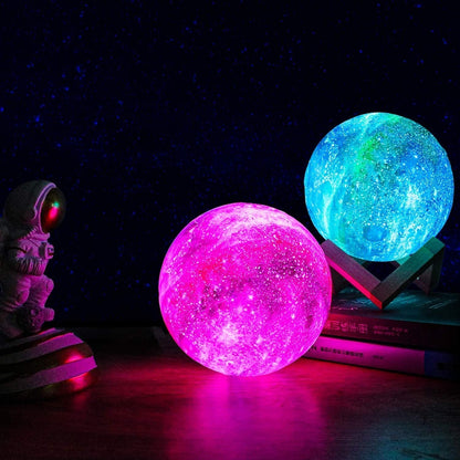 Planeten Lamp – 3D Effect – Voor Sfeer & Decoratie