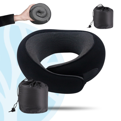 Fittershape Reiskussen – memory foam met kap