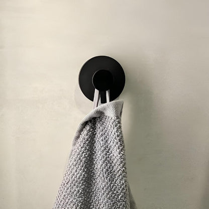 RVS badkamerhaak – zelfklevende montage – rond ontwerp – voor douche & muur