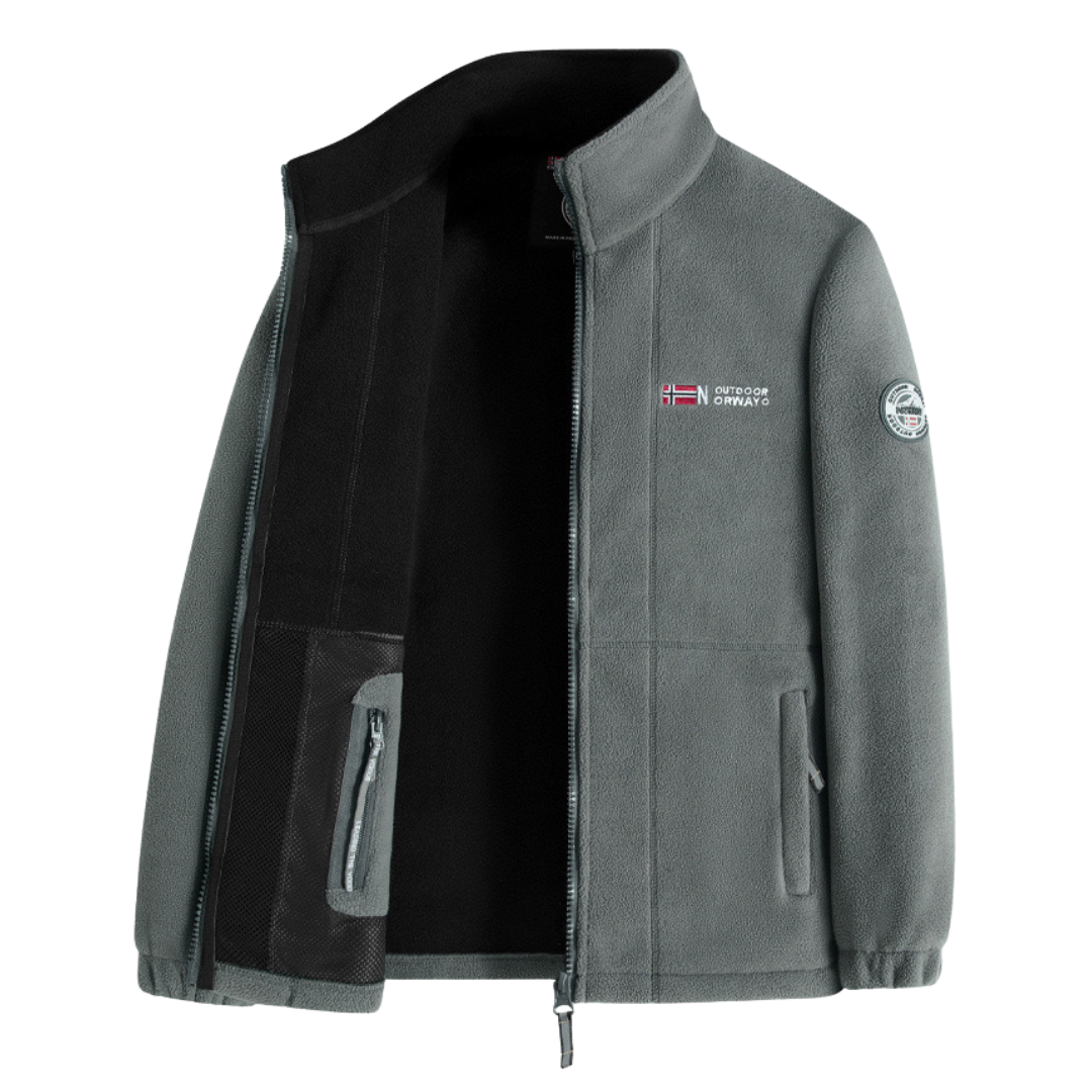 Fleece Jas – Lichtgewicht – Met Rits – Voor Buitenactiviteiten