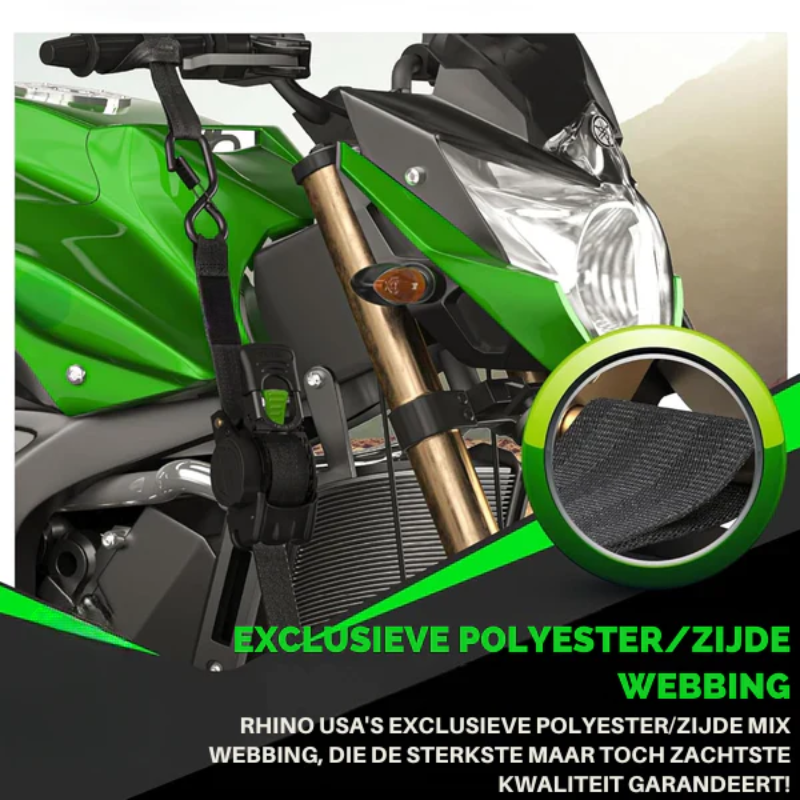 Verstelbare Spanbanden Set – Heavy Duty – Voor Lastenbeveiliging